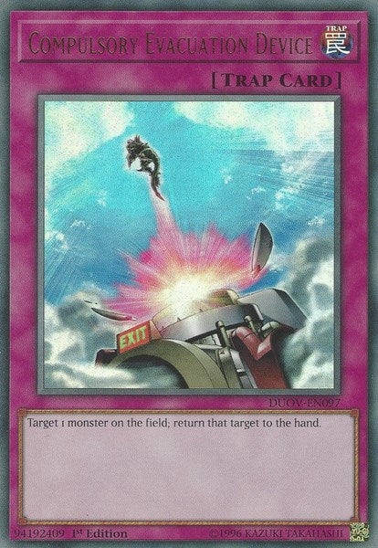 Compulsory Evacuation Device (97) (DUOV) - YuGiOh Single