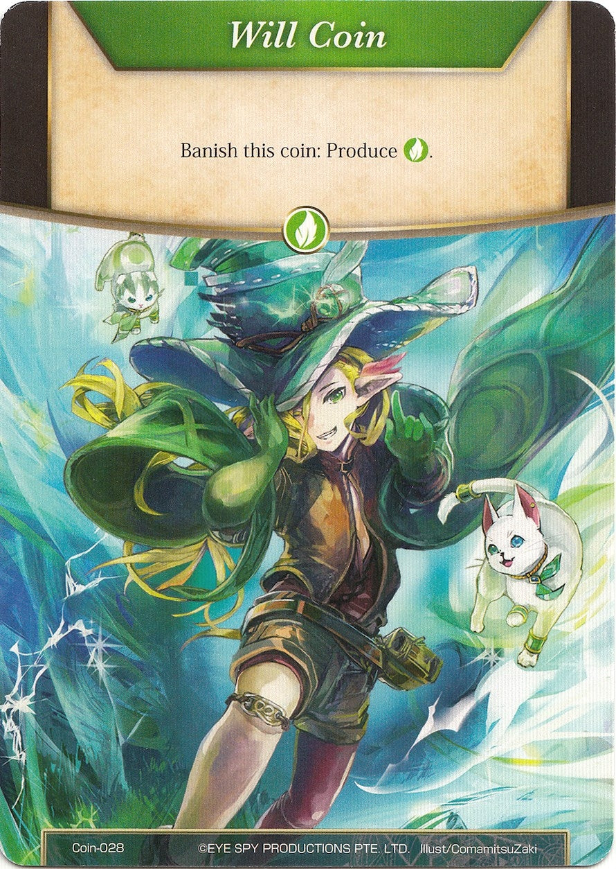 Will Coin - Coin-028 - Fiethsing (0) [AO2] - Force of Will Single
