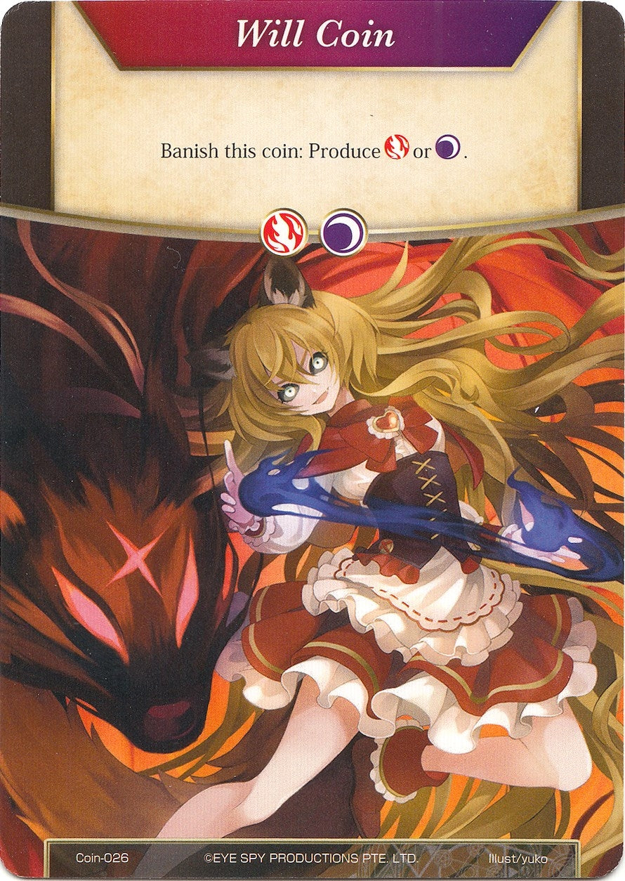 Will Coin - Coin-026 - Nyarlathotep (0) [AO2] - Force of Will Single