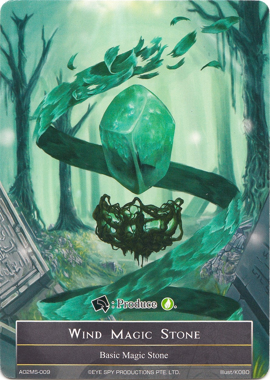 Wind Magic Stone - AO2MS-009 (2009) [AO2] - Force of Will Single