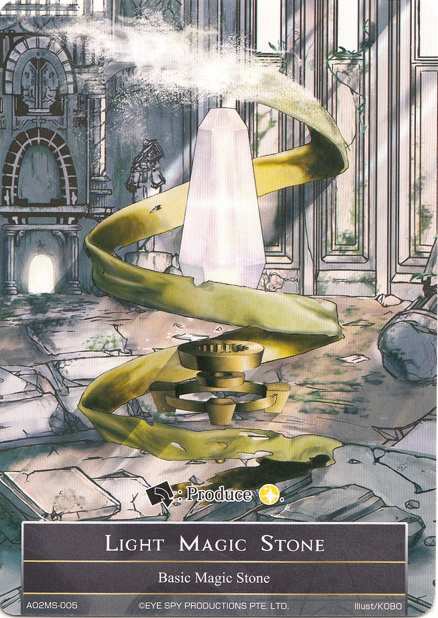Light Magic Stone - AO2MS-005 (2005) [AO2] - Force of Will Single
