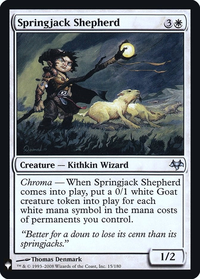 Springjack Shepherd (15) [LIST] - MTG Single