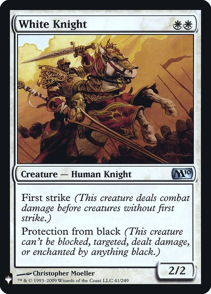 White Knight (41) [LIST] - MTG Single