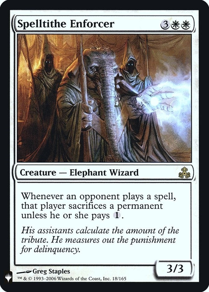 Spelltithe Enforcer (18) [LIST] - MTG Single