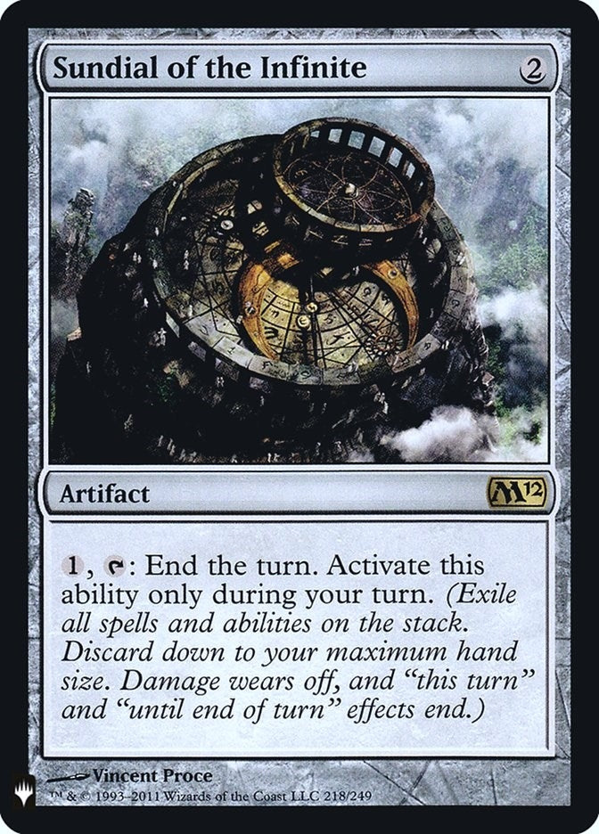 Sundial of the Infinite (218) [LIST] - MTG Single