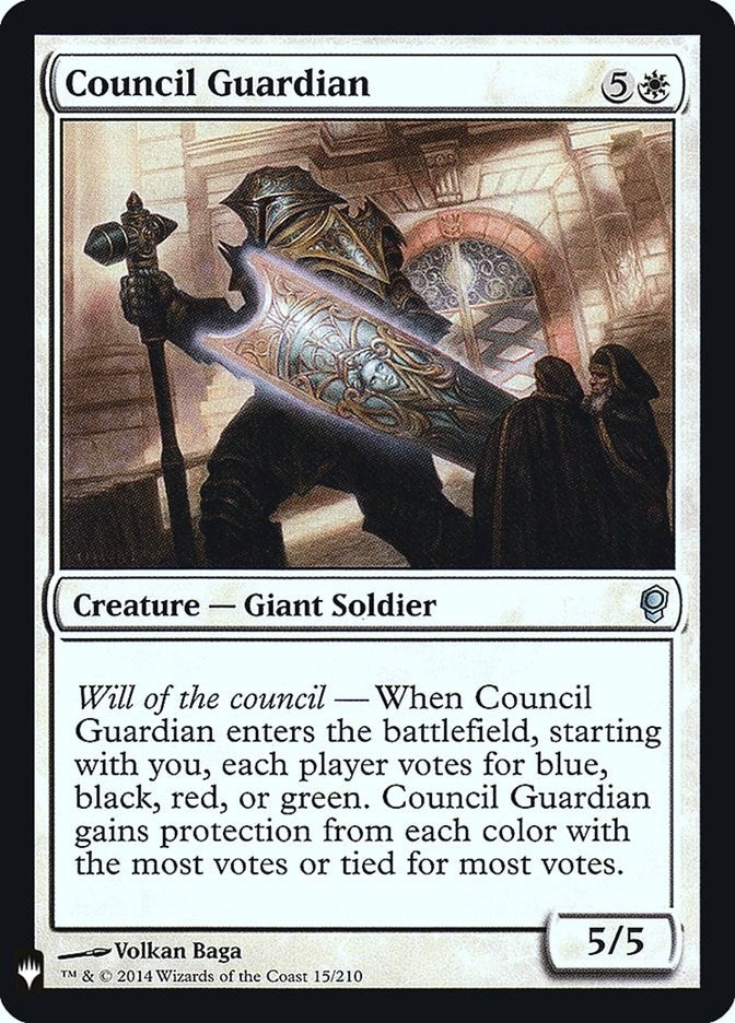 Council Guardian (15) [LIST] - MTG Single