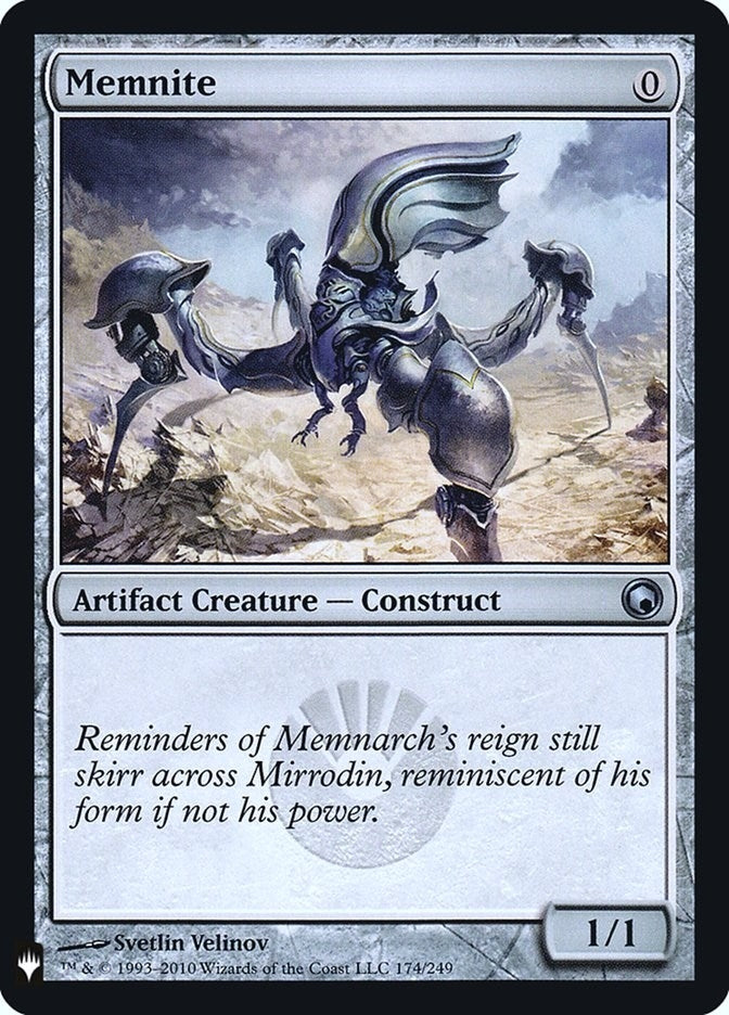 Memnite (174) [LIST] - MTG Single
