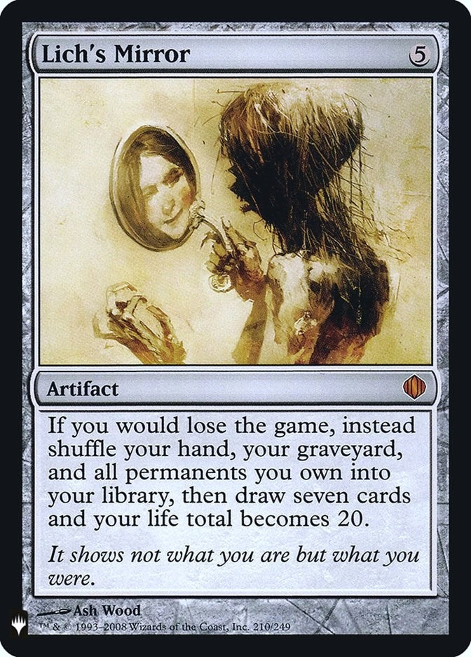 Lich’s Mirror (210) [LIST] - MTG Single