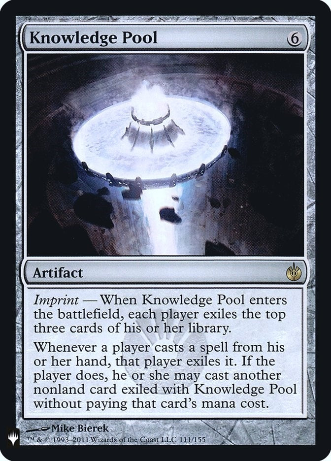 Knowledge Pool (111) [LIST] - MTG Single