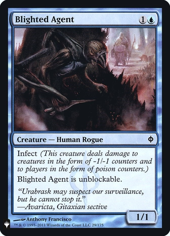 Blighted Agent (29) [LIST] - MTG Single
