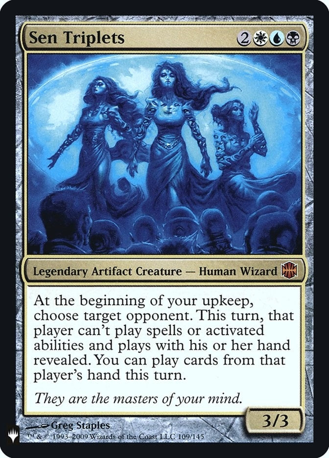 Sen Triplets (109) [LIST] - MTG Single