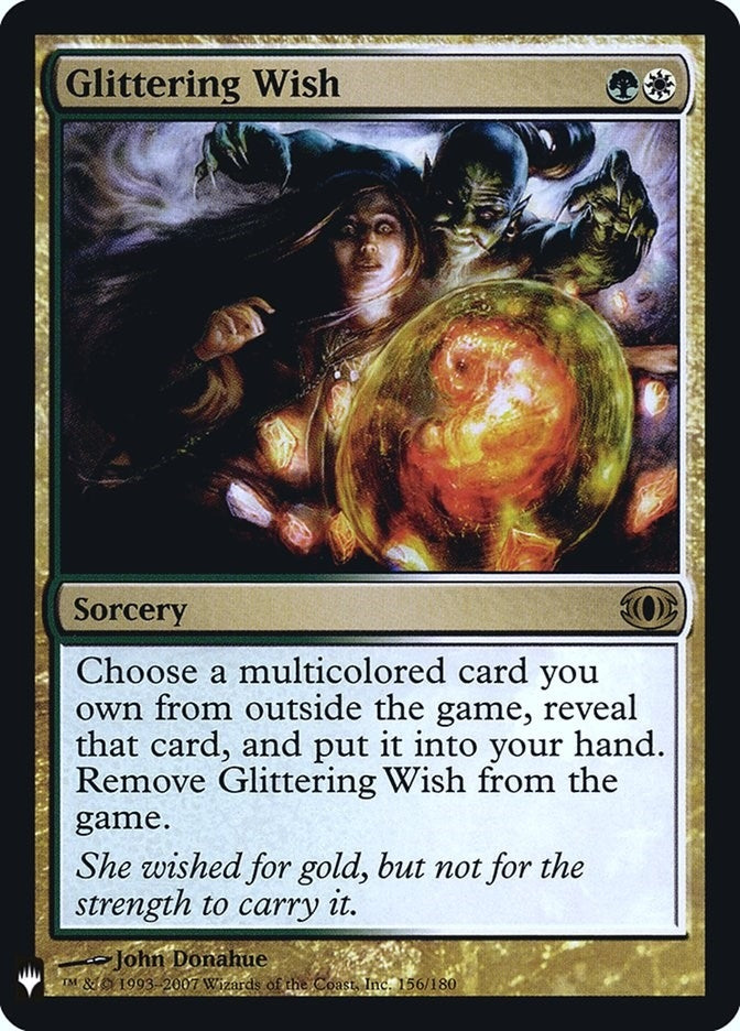 Glittering Wish (156) [LIST] - MTG Single
