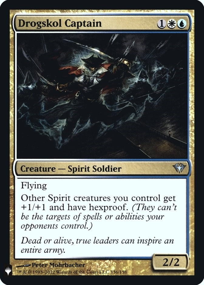 Drogskol Captain (136) [LIST] - MTG Single