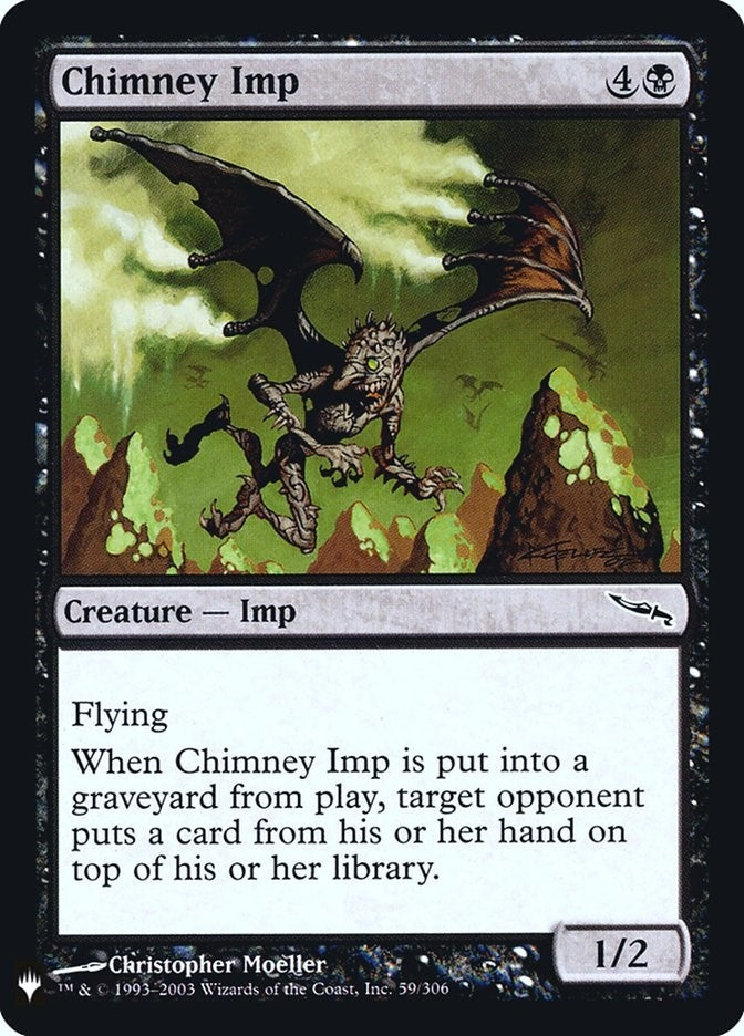 Chimney Imp (59) [LIST] - MTG Single
