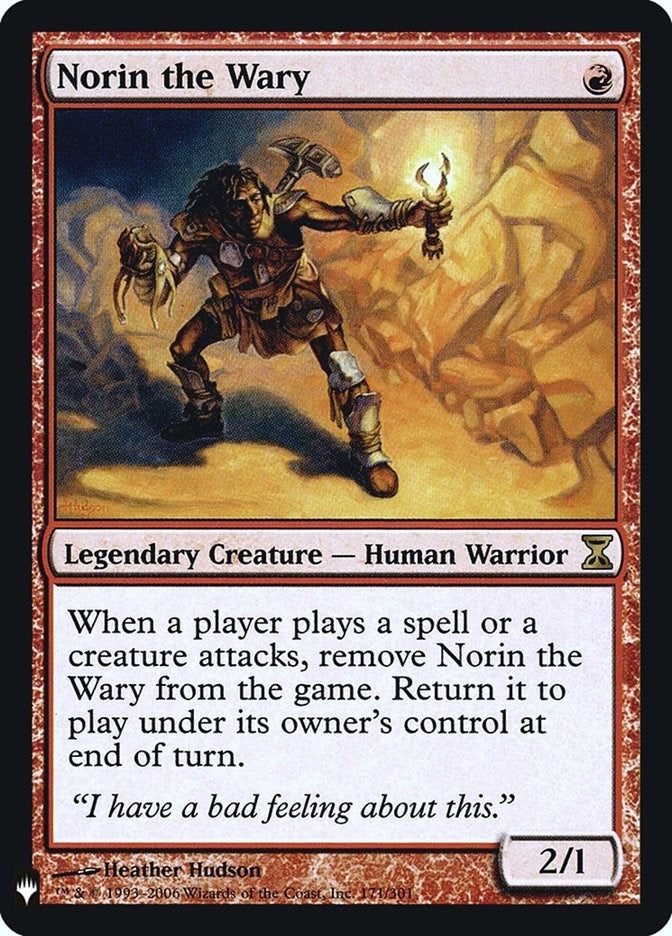 Norin the Wary (171) [LIST] - MTG Single
