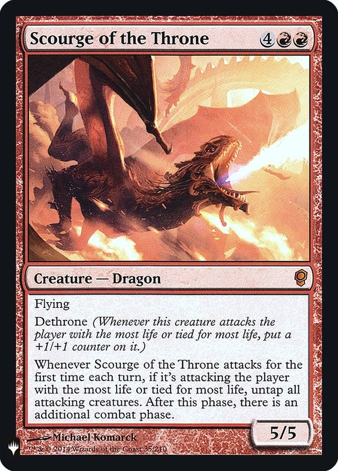 Scourge of the Throne (35) [LIST] - MTG Single