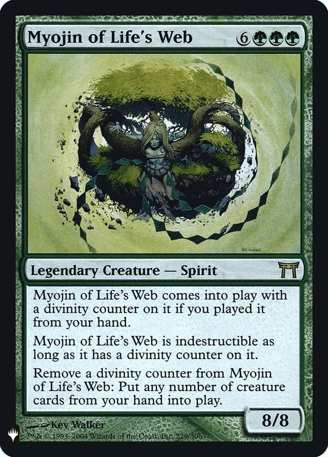 Myojin of Life’s Web (229) [LIST] - MTG Single