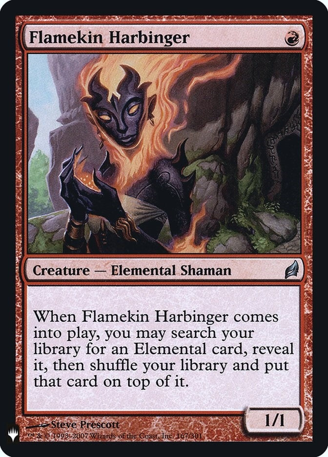 Flamekin Harbinger (167) [LIST] - MTG Single