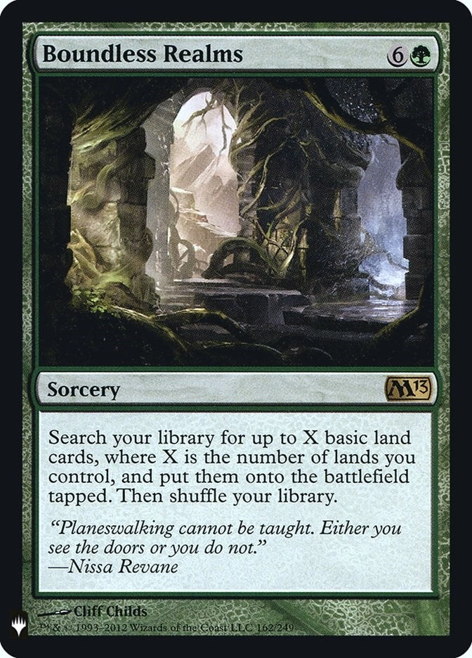 Boundless Realms (162) [LIST] - MTG Single