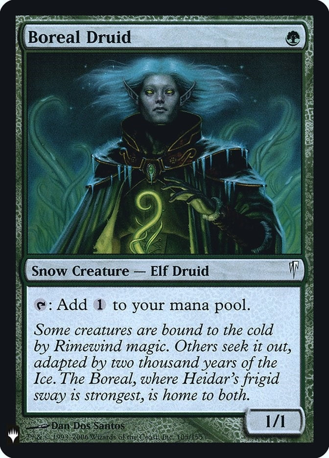 Boreal Druid (105) [LIST] - MTG Single