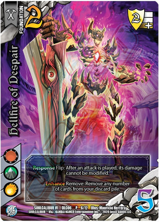 Hellfire of Despair (6) [DLC2] - UniVersus Single