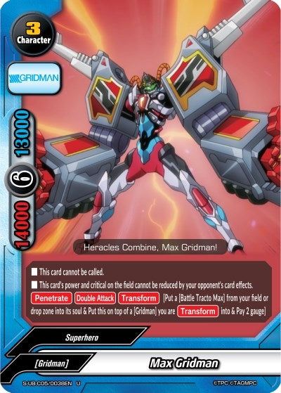 Max Gridman (50038) [S-UB-C05] - Future Card BuddyFight Single