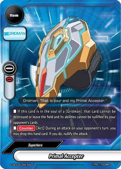 Primal Accepter (50057) [S-UB-C05] - Future Card BuddyFight Single