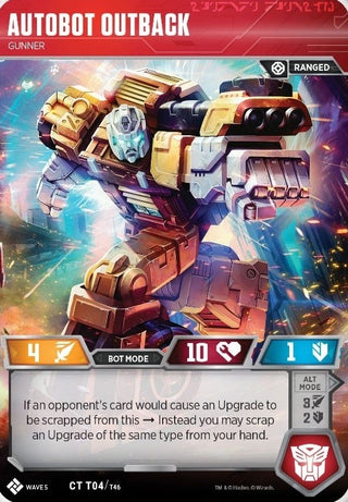 Autobot Outback - Gunner (4) [TMA] - Transformers TCG Single