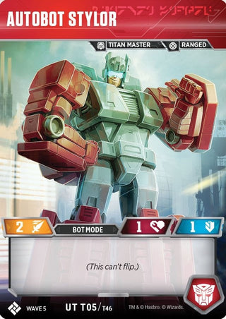 Autobot Stylor (5) [TMA] - Transformers TCG Single