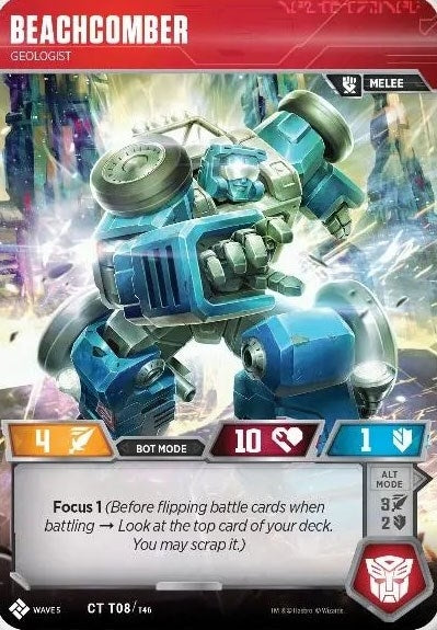 Beachcomber - Geologist (8) [TMA] - Transformers TCG Single