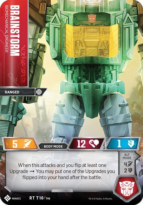 Brainstorm - Biomechanical Engineer (10) [TMA] - Transformers TCG Single