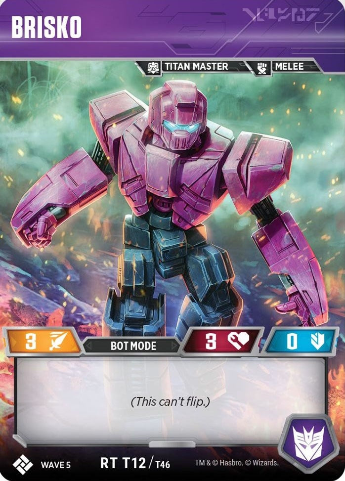 Brisko (12) [TMA] - Transformers TCG Single