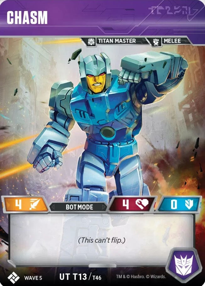 Chasm (13) [TMA] - Transformers TCG Single