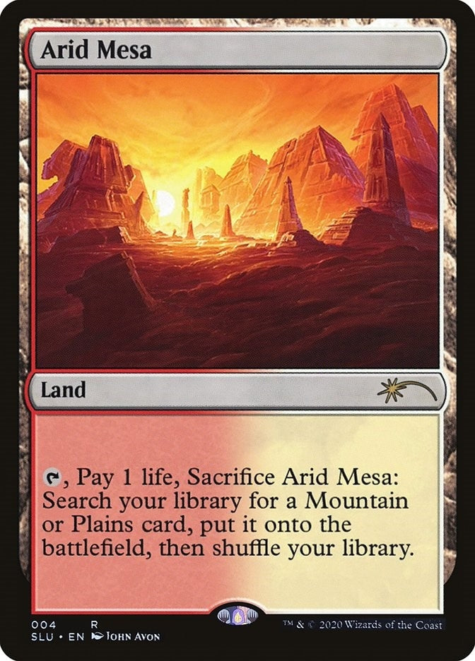 Arid Mesa (4) [SLU] - MTG Single