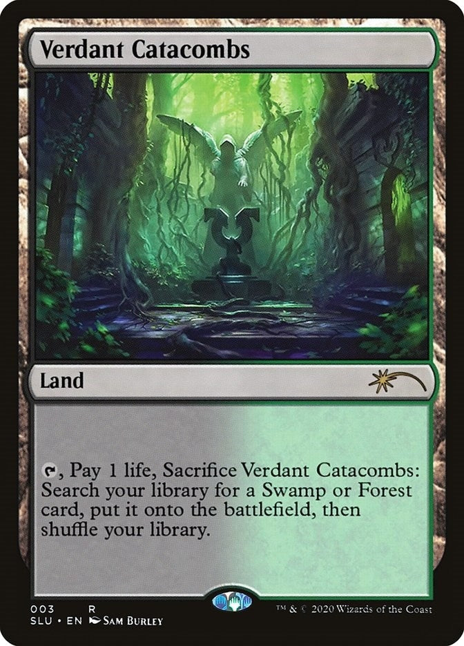Verdant Catacombs (3) [SLU] - MTG Single
