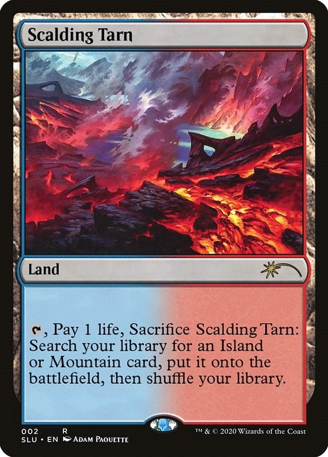 Scalding Tarn (2) [SLU] - MTG Single