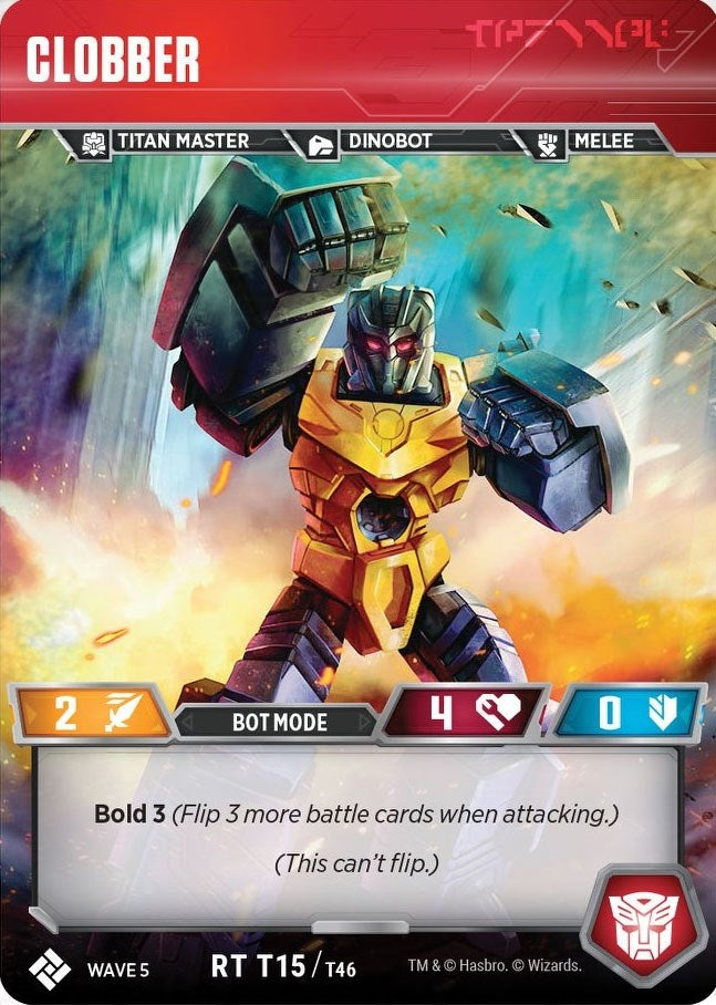 Clobber (15) [TMA] - Transformers TCG Single