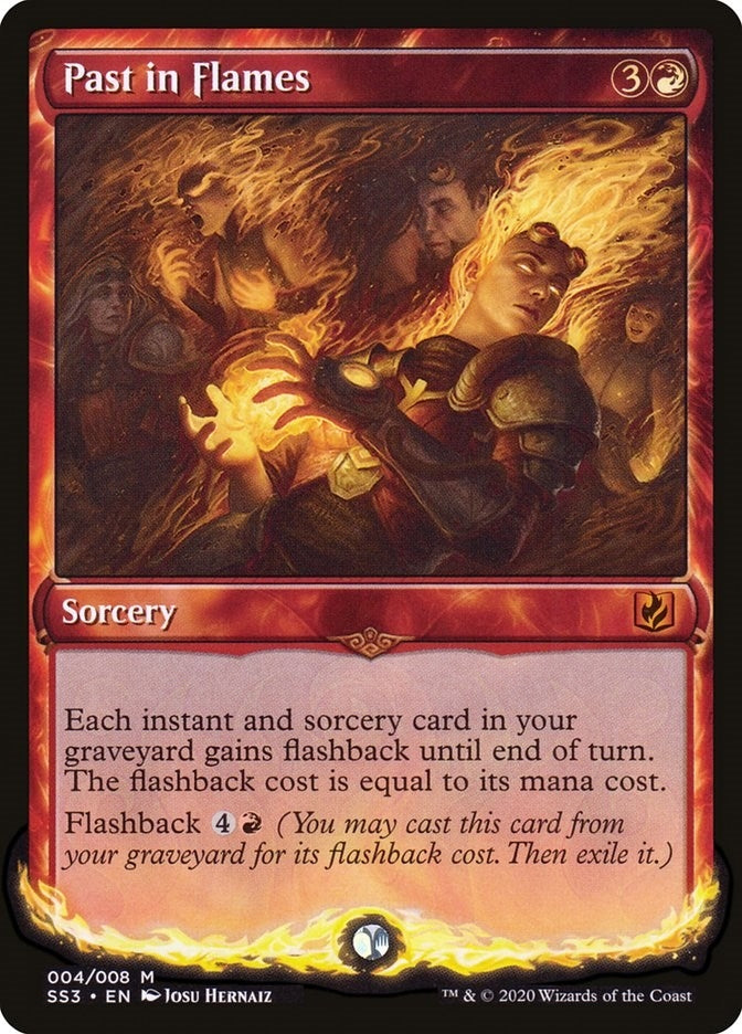 Past in Flames (4) [SS3] - MTG Single