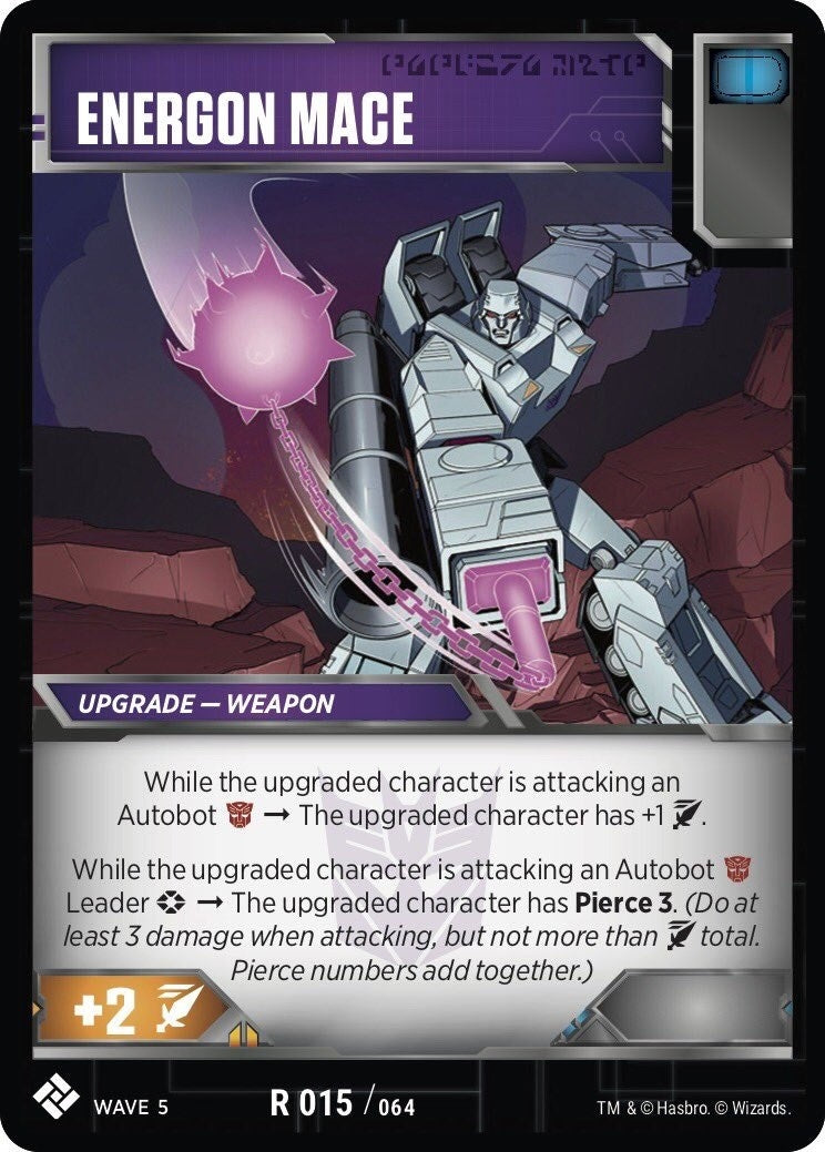 Energon Mace (15) [TMA] - Transformers TCG Single