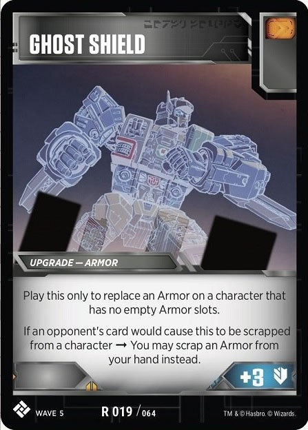 Ghost Shield (19) [TMA] - Transformers TCG Single