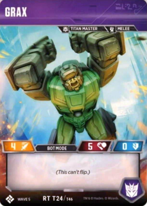 Grax (24) [TMA] - Transformers TCG Single