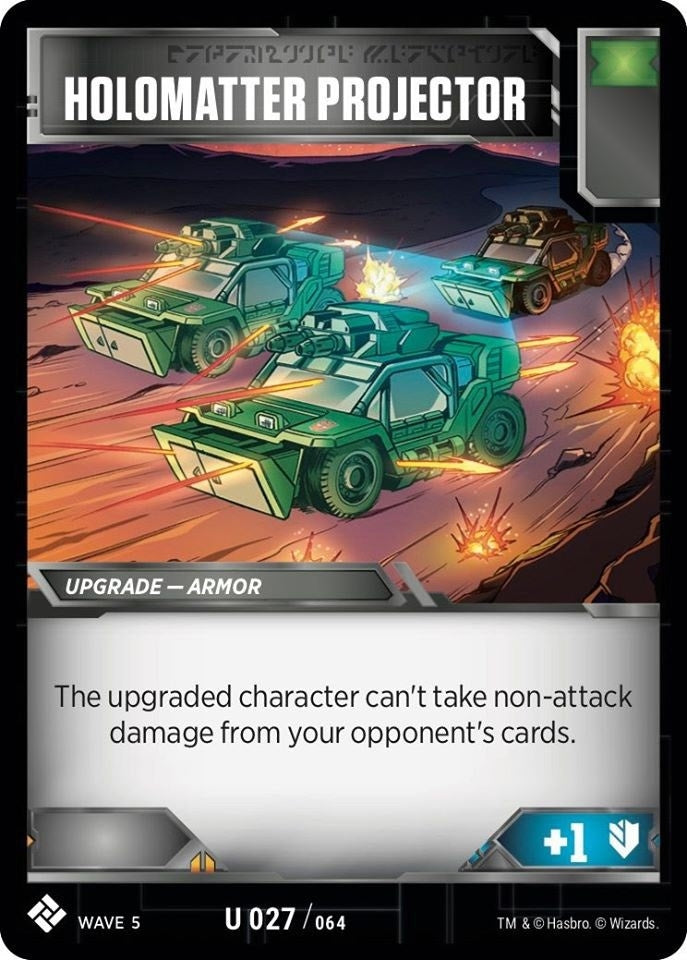 Holomatter Projector (27) [TMA] - Transformers TCG Single
