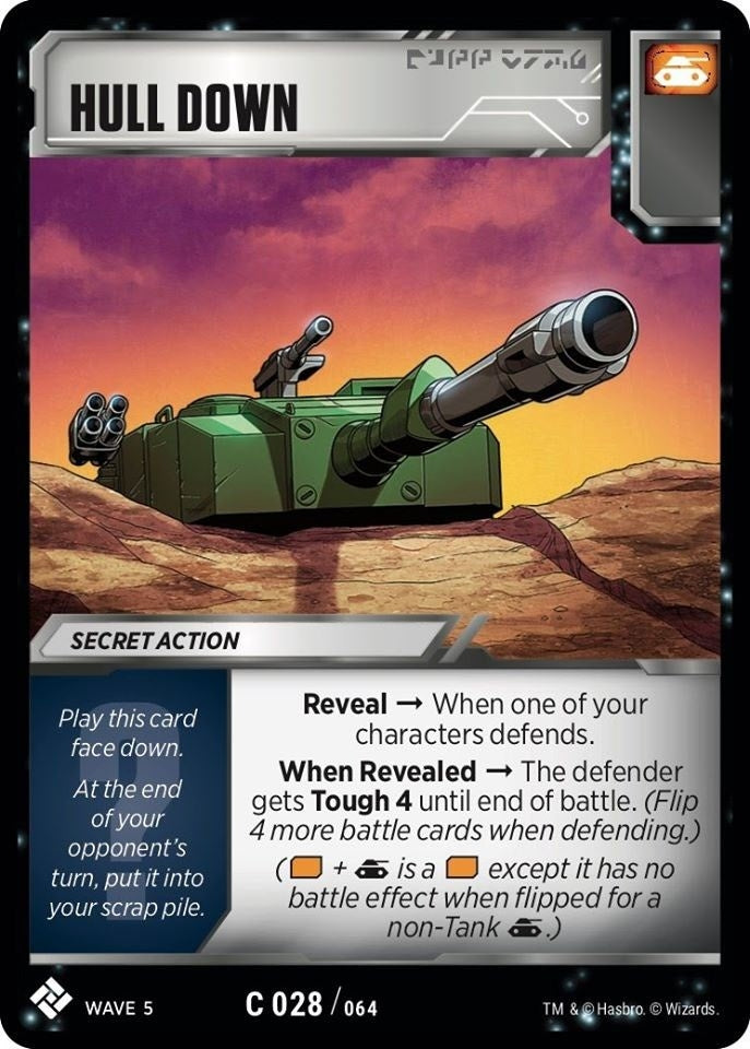 Hull Down (28) [TMA] - Transformers TCG Single