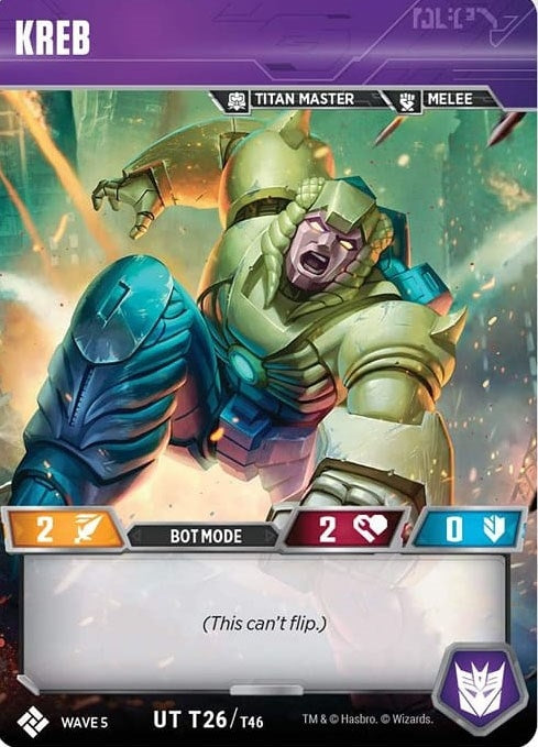 Kreb (26) [TMA] - Transformers TCG Single