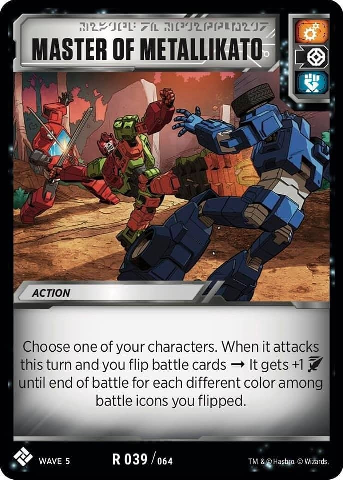 Master of Metallikato (39) [TMA] - Transformers TCG Single