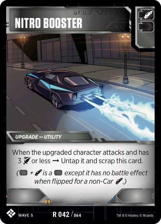 Nitro Booster (42) [TMA] - Transformers TCG Single