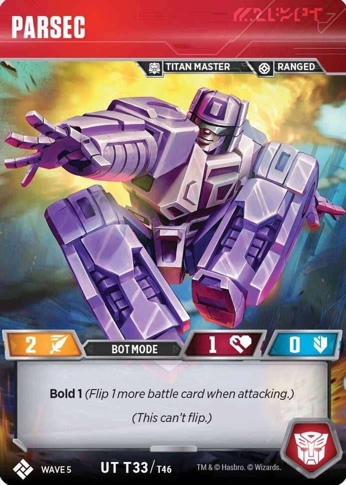 Parsec (33) [TMA] - Transformers TCG Single