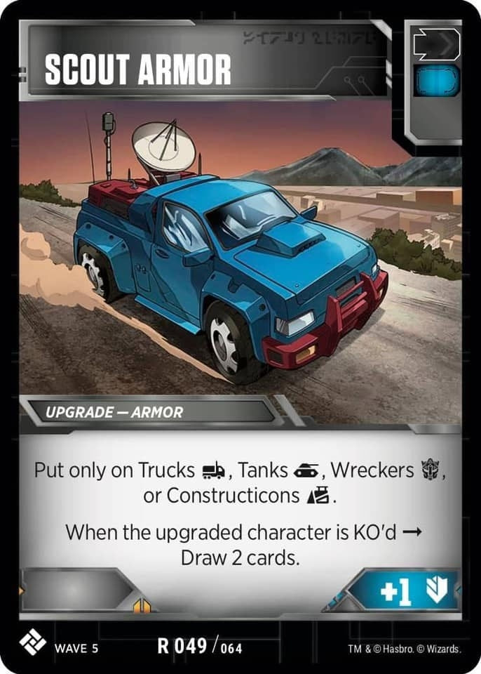 Scout Armor (49) [TMA] - Transformers TCG Single