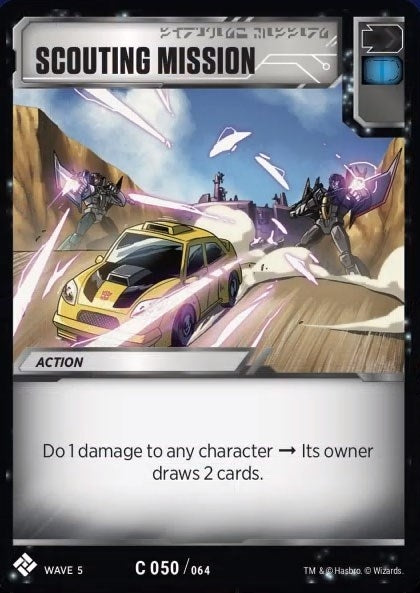 Scouting Mission (50) [TMA] - Transformers TCG Single