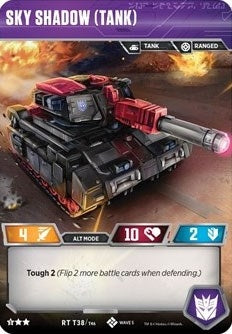 Sky Shadow (Tank) (38) [TMA] - Transformers TCG Single